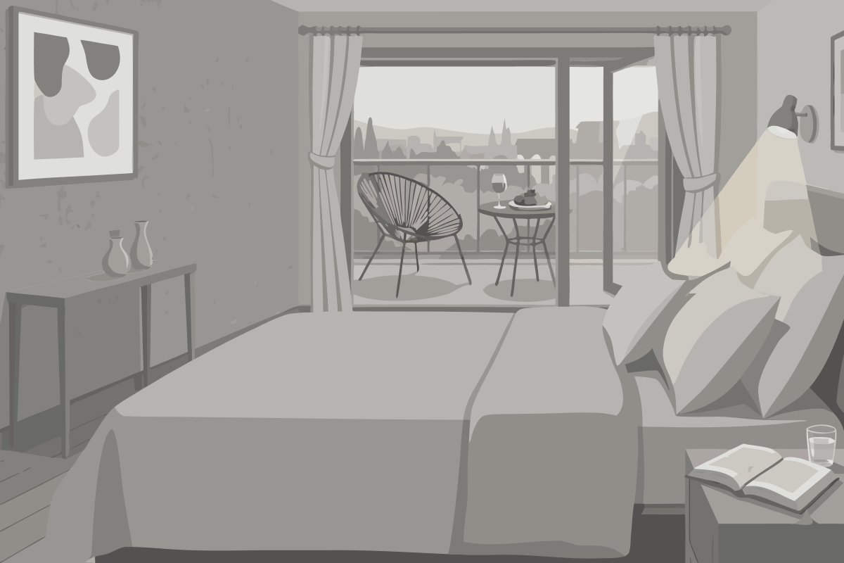 Junior Suite mit Poolblick